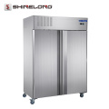 Furnotel Commercial Refrigeration Equipment Double Doors Upright Freezer (European Standard Material and Cooling System)